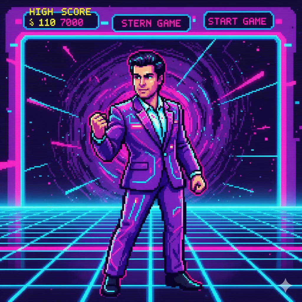 Pixel Art Arcade Sprite