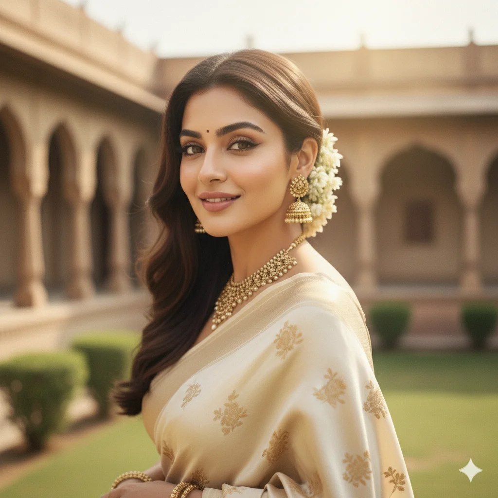 Vintage Saree Elegance